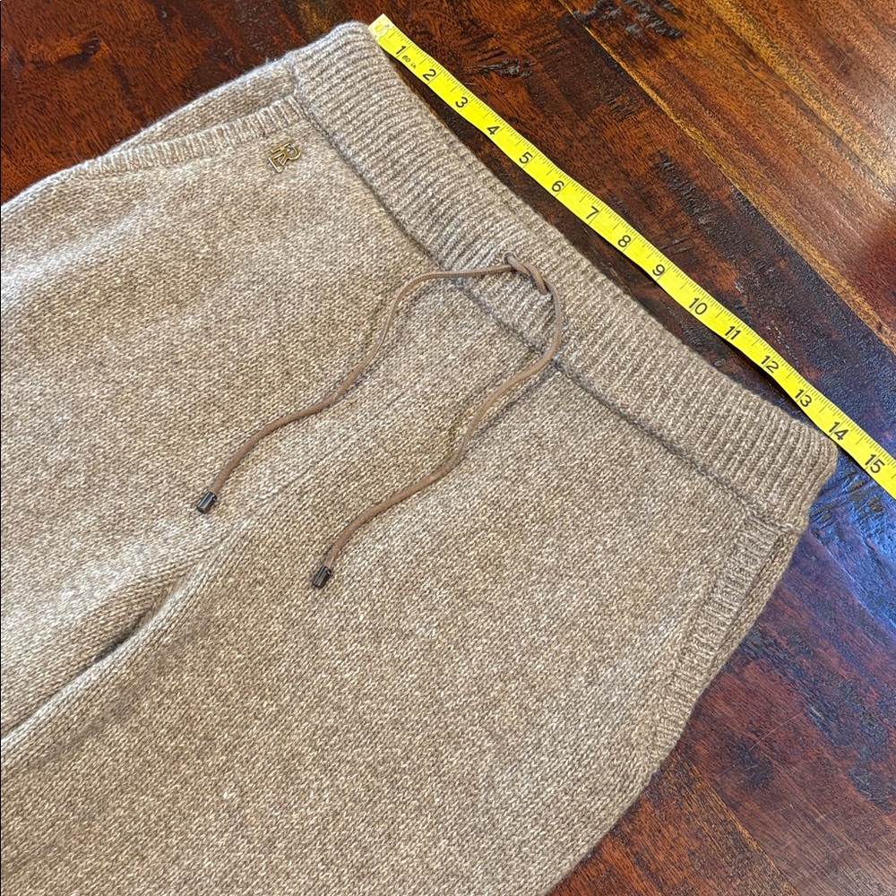 Ralph Lauren Collection Fall 2021 RTW Cashmere Jogger Pants size Medium *As-Is* - Picture 12 of 13